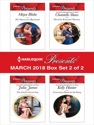 Harlequin Presents March 2018--Box Set 2 of 2 - ebook